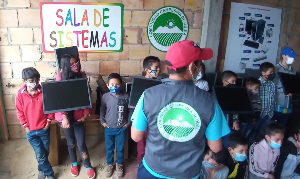 escuelas que reciben computadores